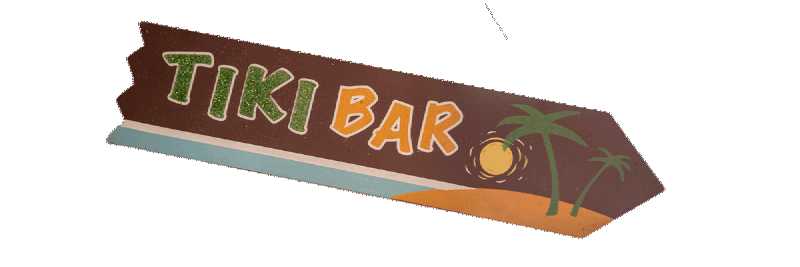 Tiki Sign